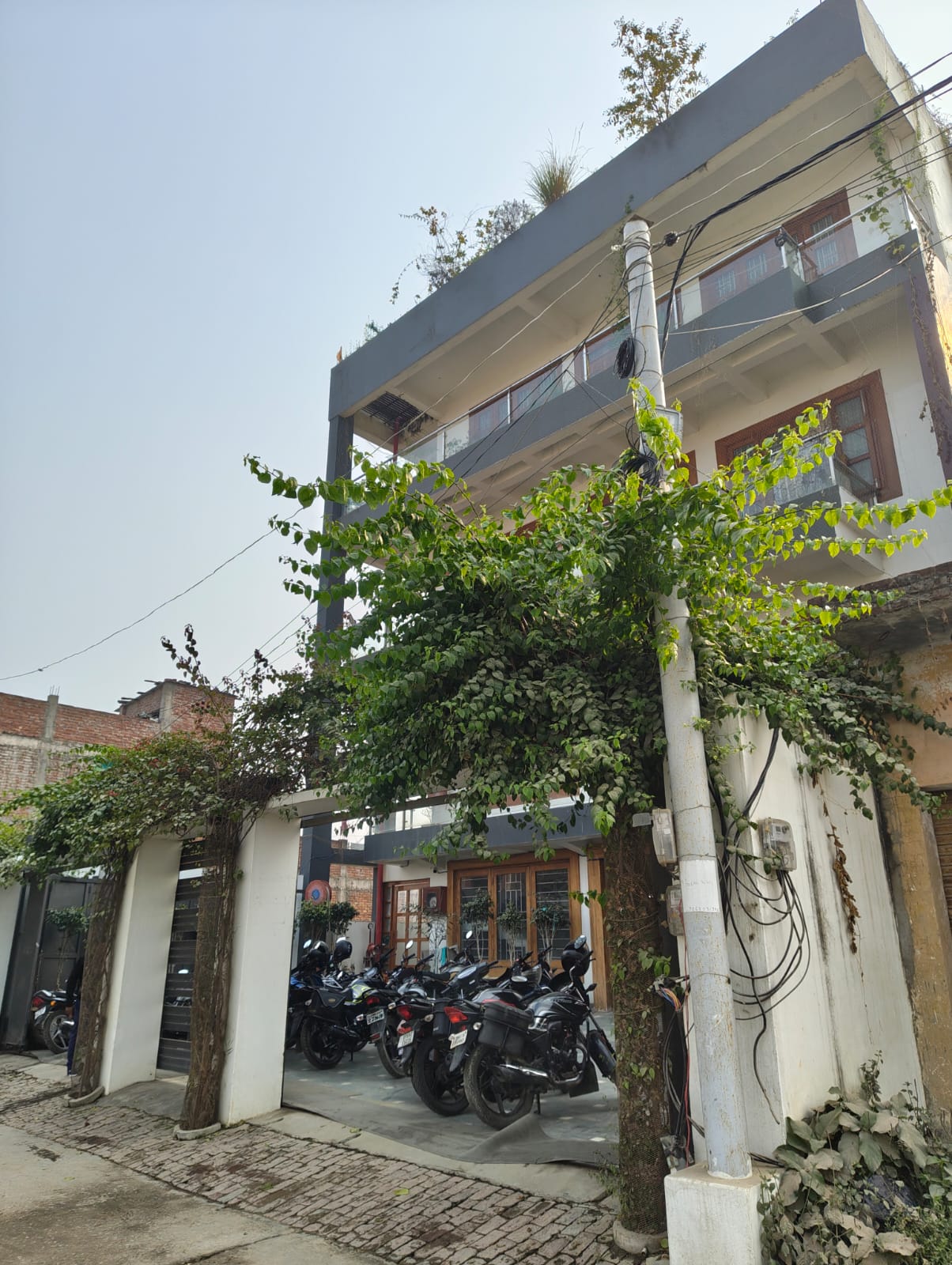 Hospital building exterior